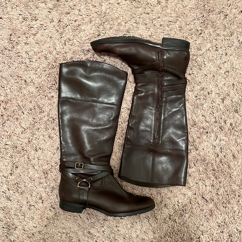Ralph Lauren Leather Riding Boots